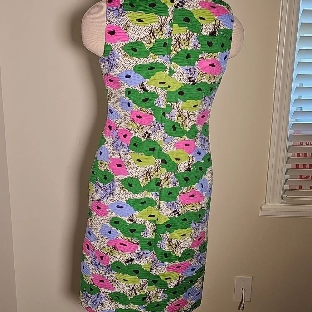 Sara Campbell Sleevless Dress. Pleated Texture.‎ Size 2. Excelant Rare